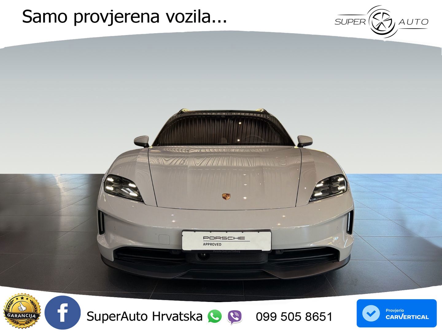 Porsche Taycan Sport Turismo 4S 105 kWh (598 KS)