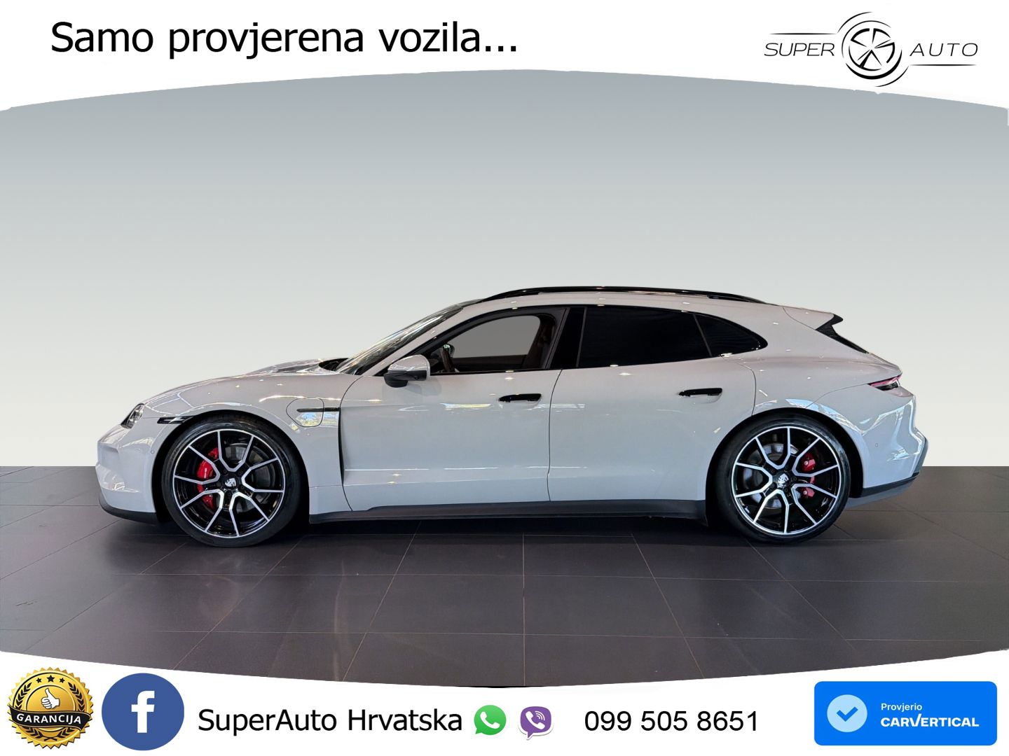 Porsche Taycan Sport Turismo 4S 105 kWh (598 KS)
