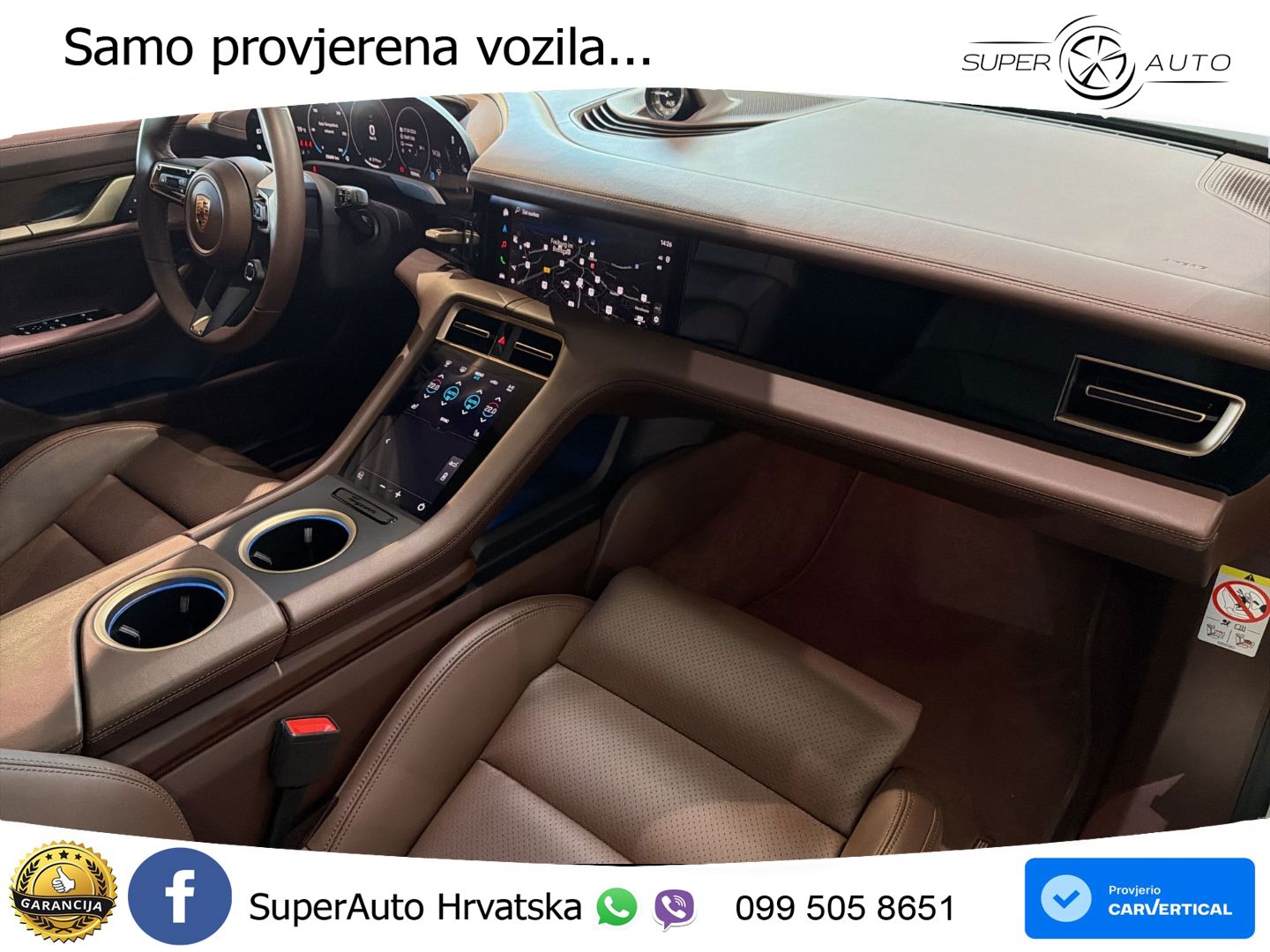 Porsche Taycan Sport Turismo 4S 105 kWh (598 KS)