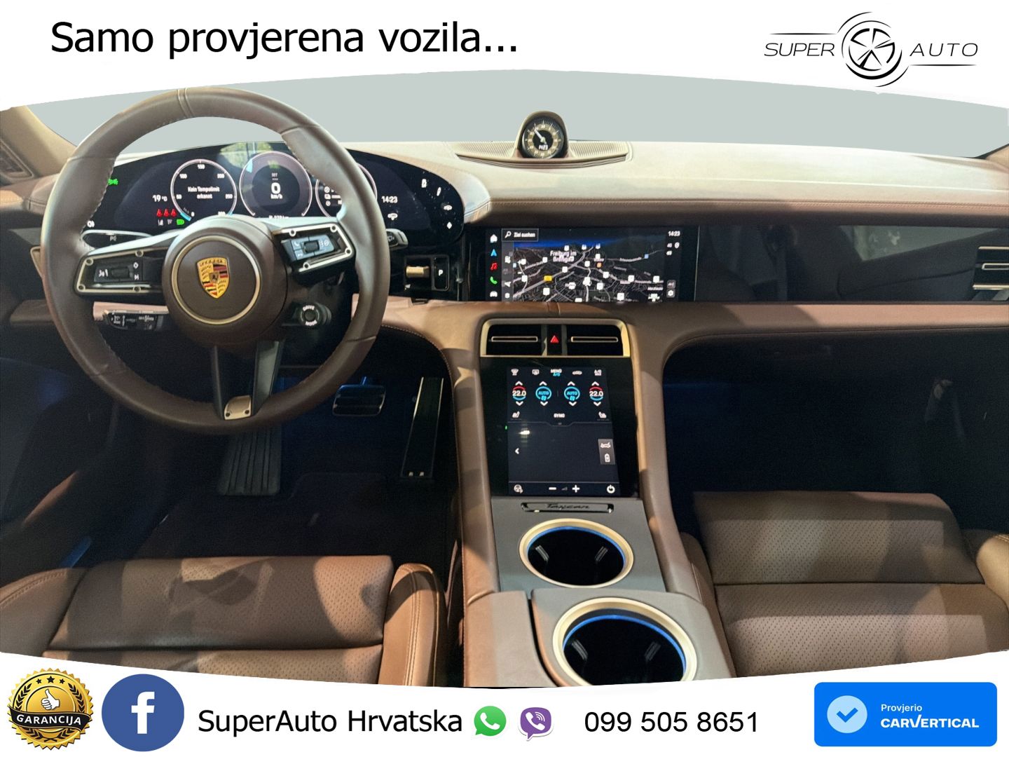 Porsche Taycan Sport Turismo 4S 105 kWh (598 KS)
