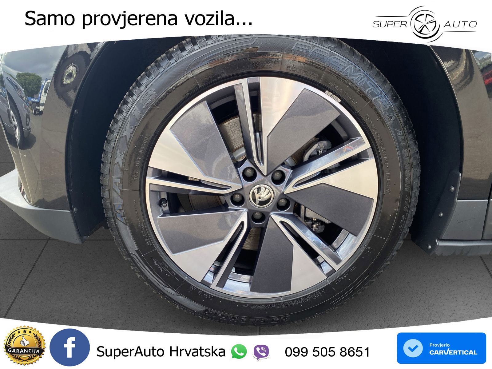 Škoda Enyaq iV 85x 82 kWh (286 KS) AWD