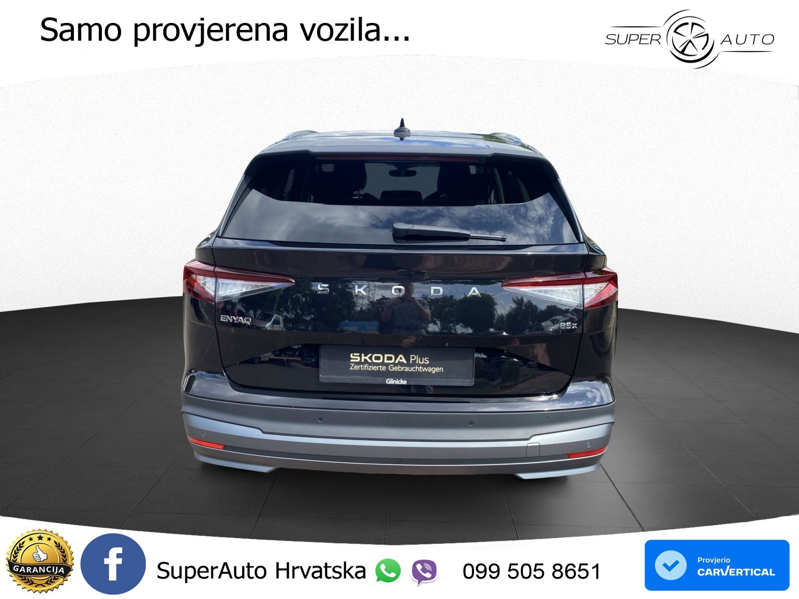 Škoda Enyaq iV 85x 82 kWh (286 KS) AWD