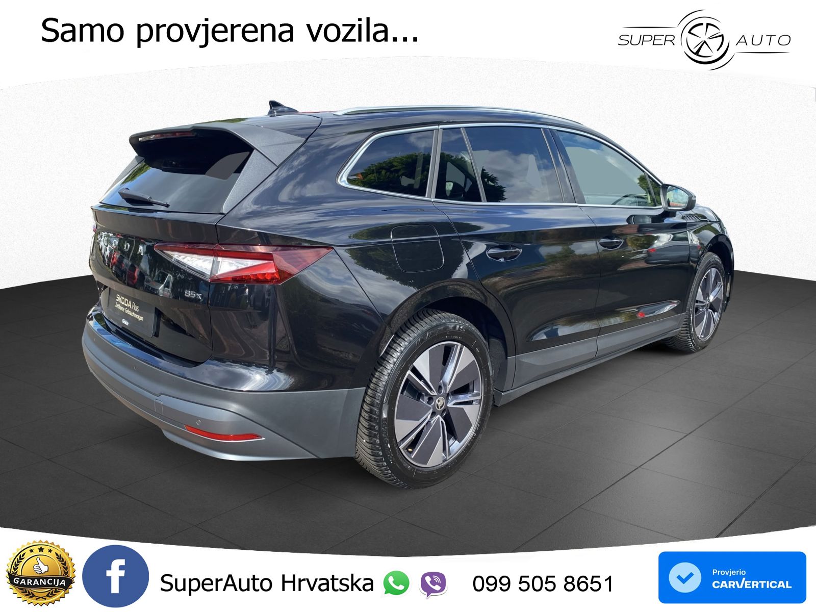 Škoda Enyaq iV 85x 82 kWh (286 KS) AWD