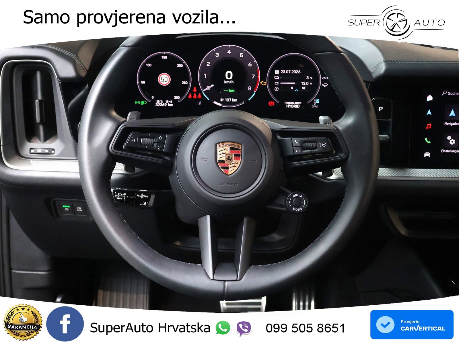 Porsche Cayenne Coupe S 3.0 V6 (519 KS) E-Hybrid Tiptronic S