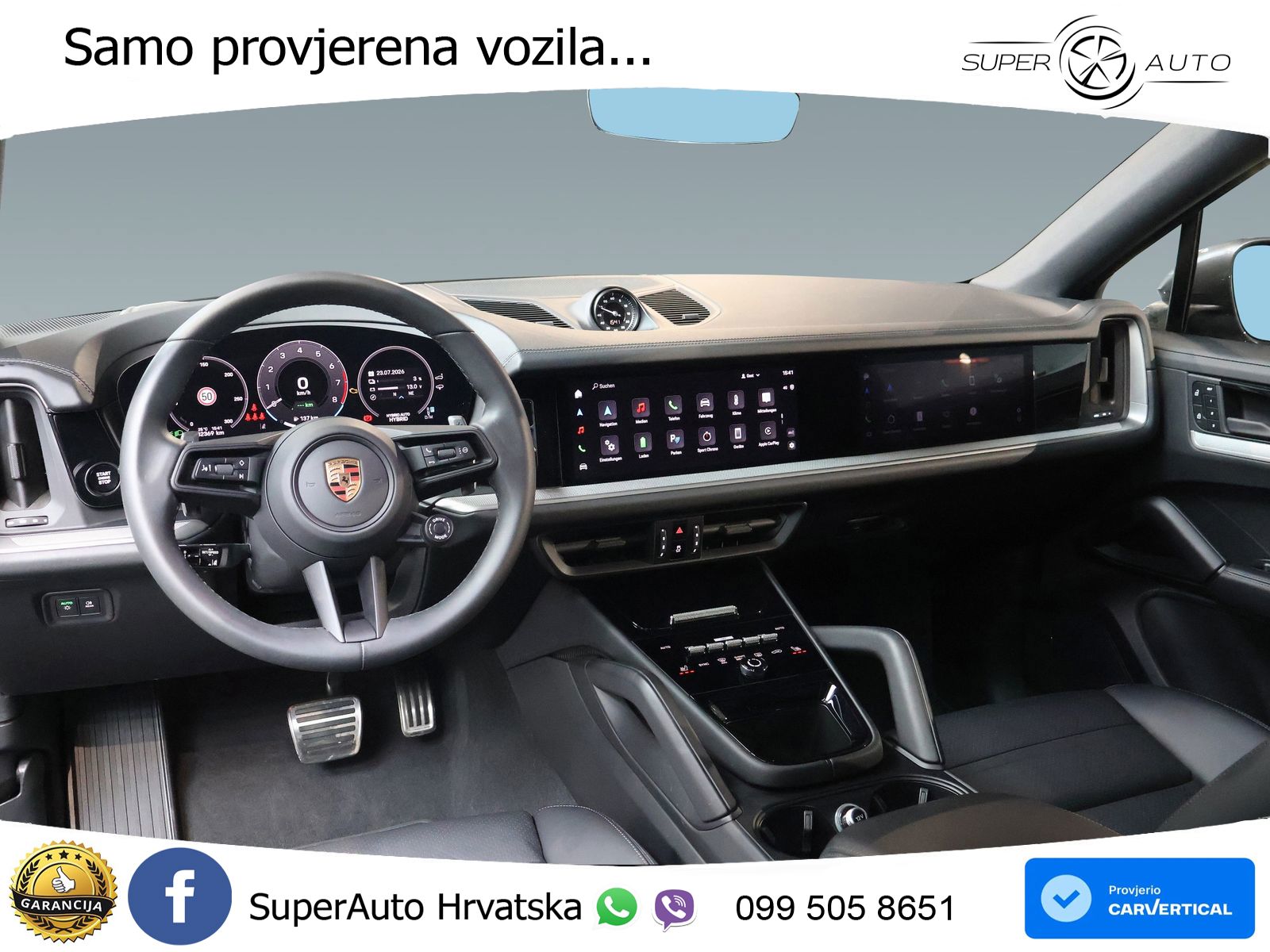 Porsche Cayenne Coupe S 3.0 V6 (519 KS) E-Hybrid Tiptronic S