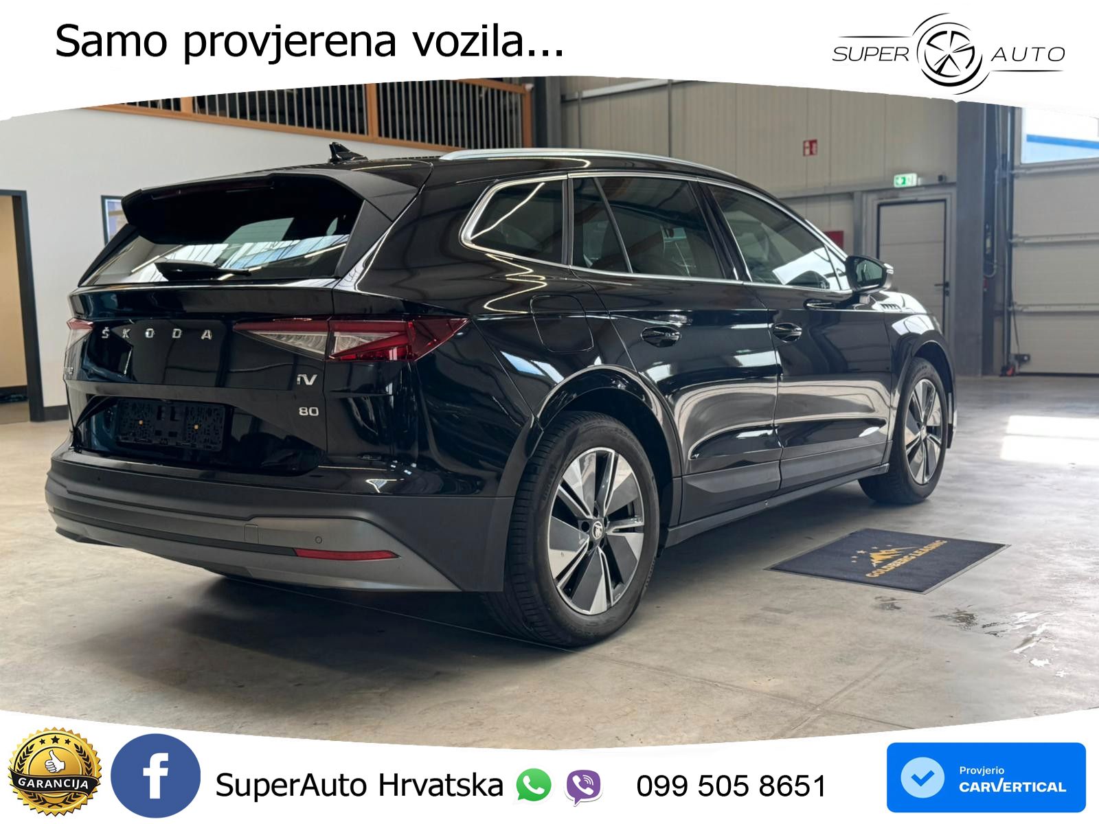 Škoda Enyaq iV 80 82 kWh (204 KS) SportLine