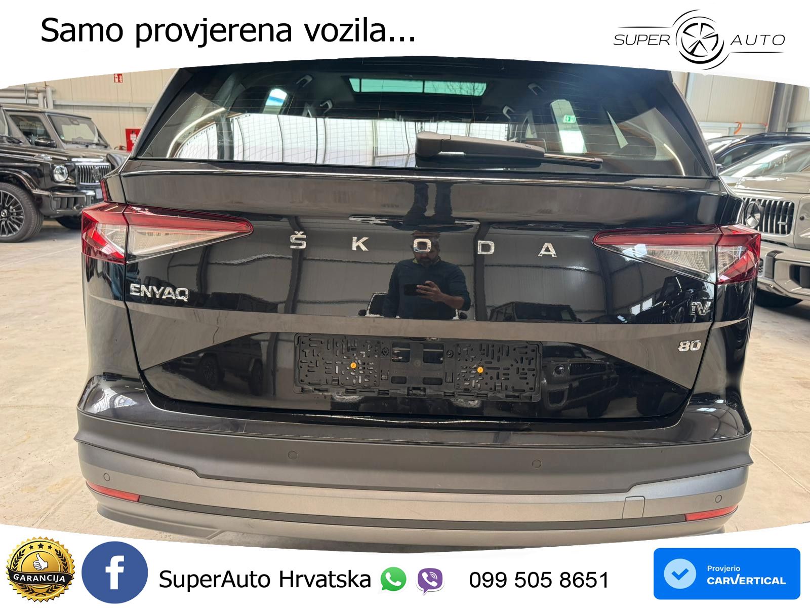 Škoda Enyaq iV 80 82 kWh (204 KS) SportLine