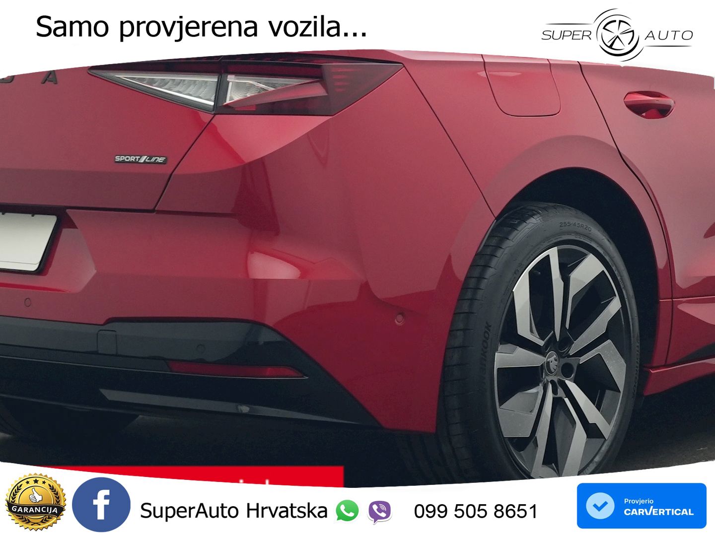 Škoda Enyaq Coupe iV 85 82 kWh (286 KS) SportLine LED+GR SJED+ACC
