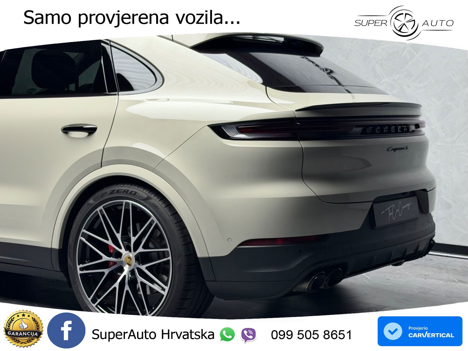 Porsche Cayenne Coupe S 4.0 V8 (474 KS) Tiptronic S LED+GR SJED+ACC