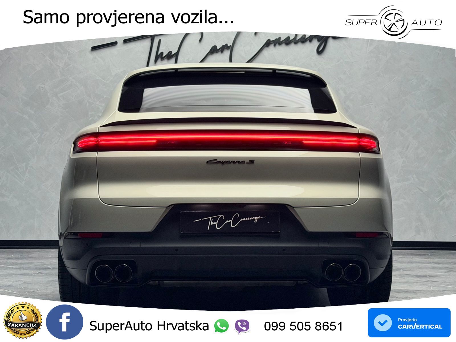 Porsche Cayenne Coupe S 4.0 V8 (474 KS) Tiptronic S LED+GR SJED+ACC