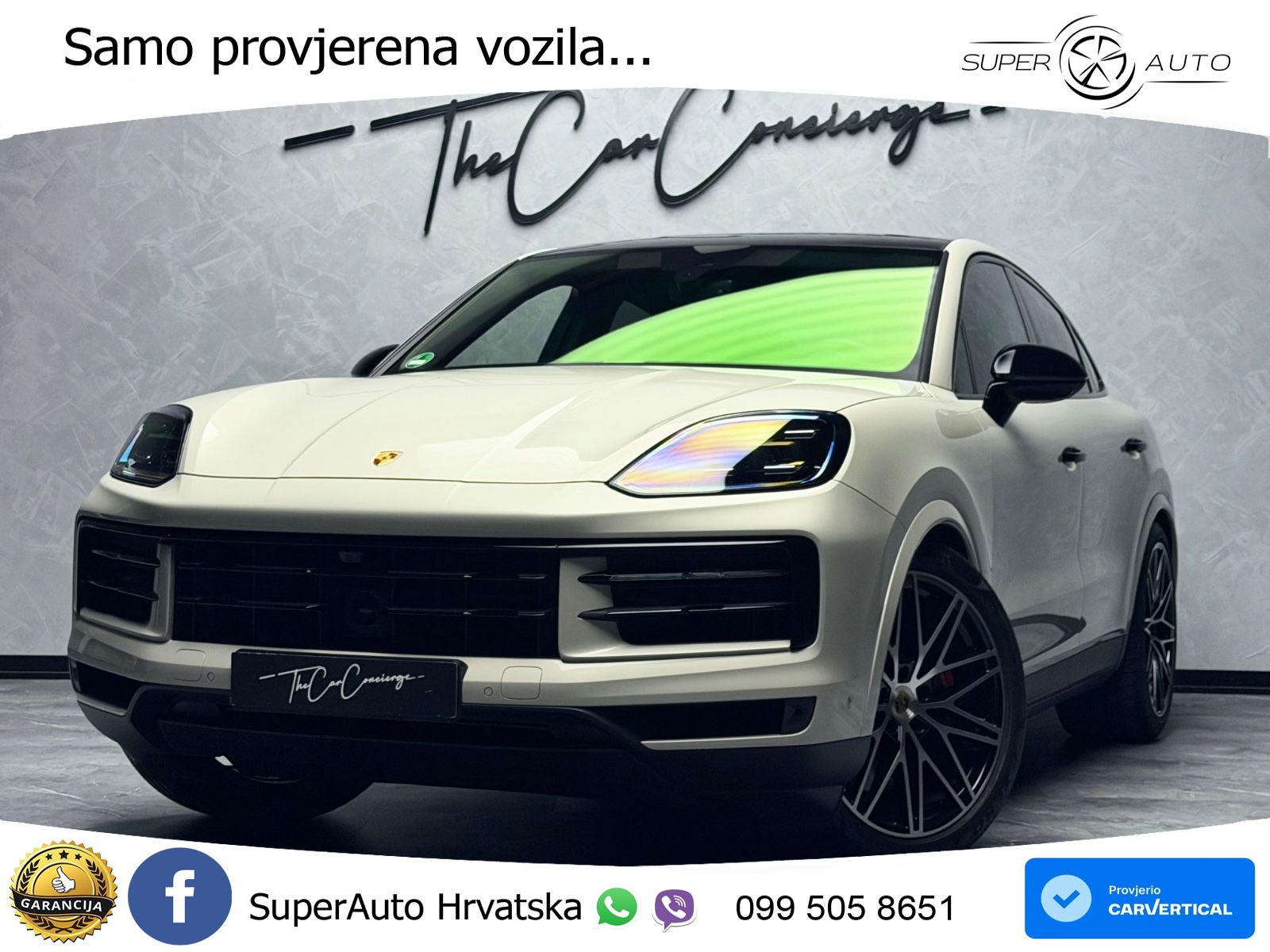 Porsche Cayenne Coupe S 4.0 V8 (474 KS) Tiptronic S LED+GR SJED+ACC