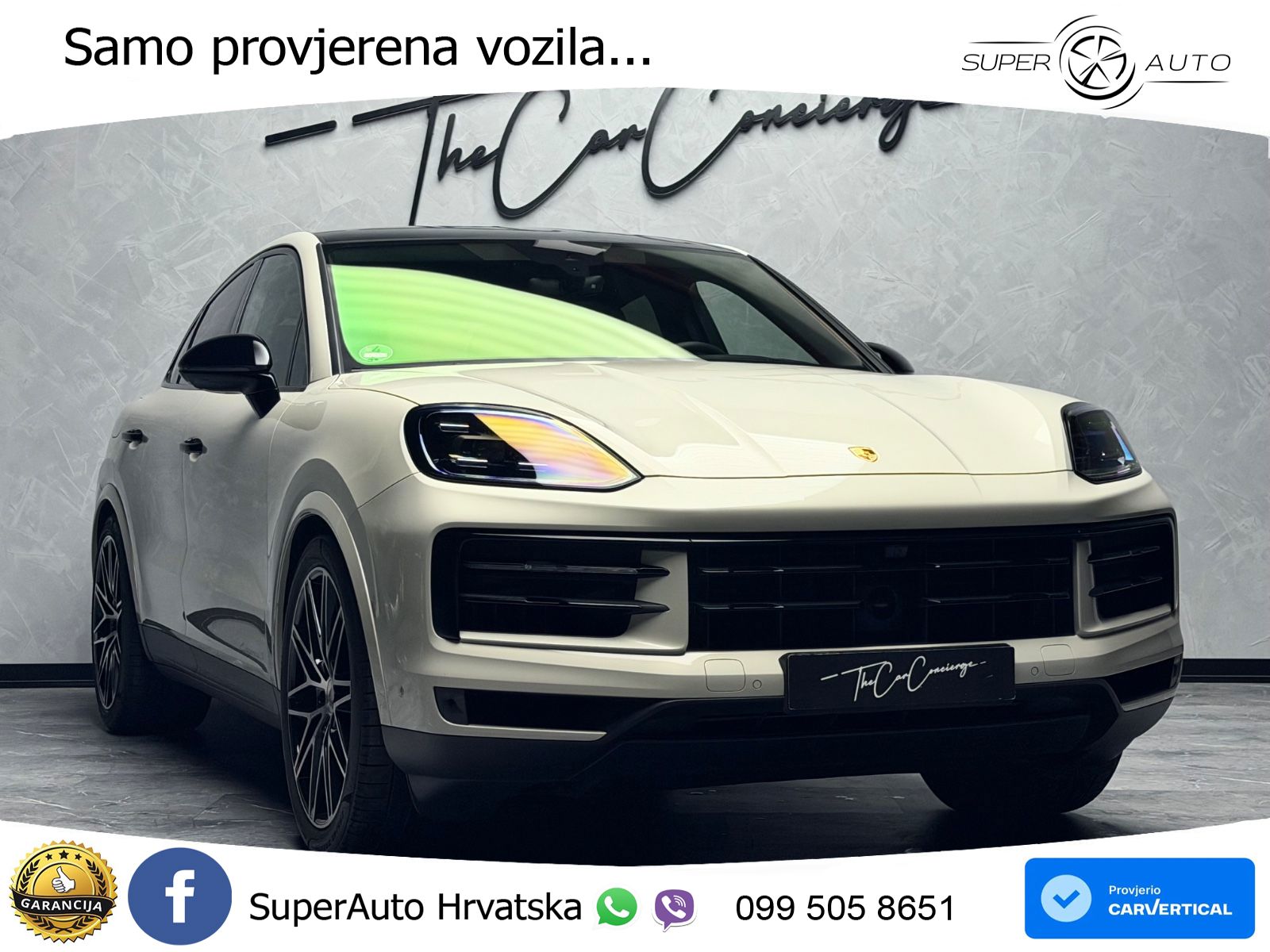 Porsche Cayenne Coupe S 4.0 V8 (474 KS) Tiptronic S LED+GR SJED+ACC