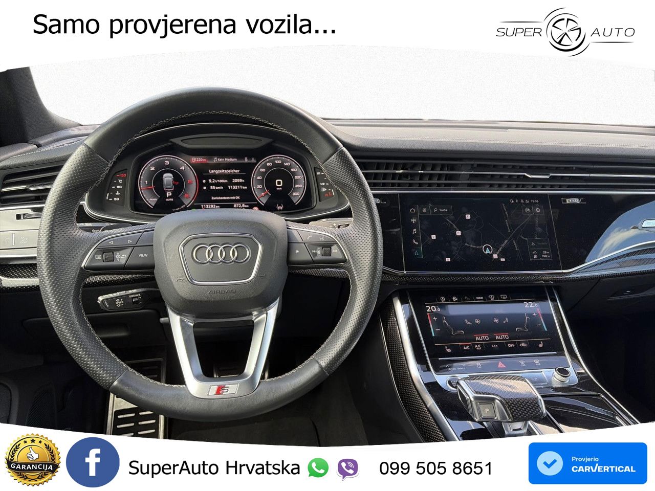 Audi Q8 50 TDI V6 (286 KS) quattro Tiptronic
