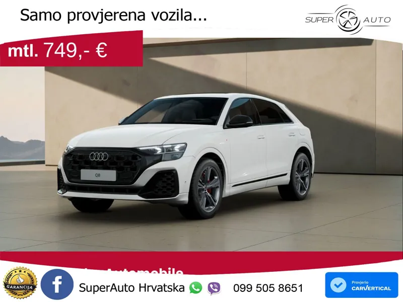 Audi Q8 60 TFSIe V6 (490 KS) quattro Tiptronic