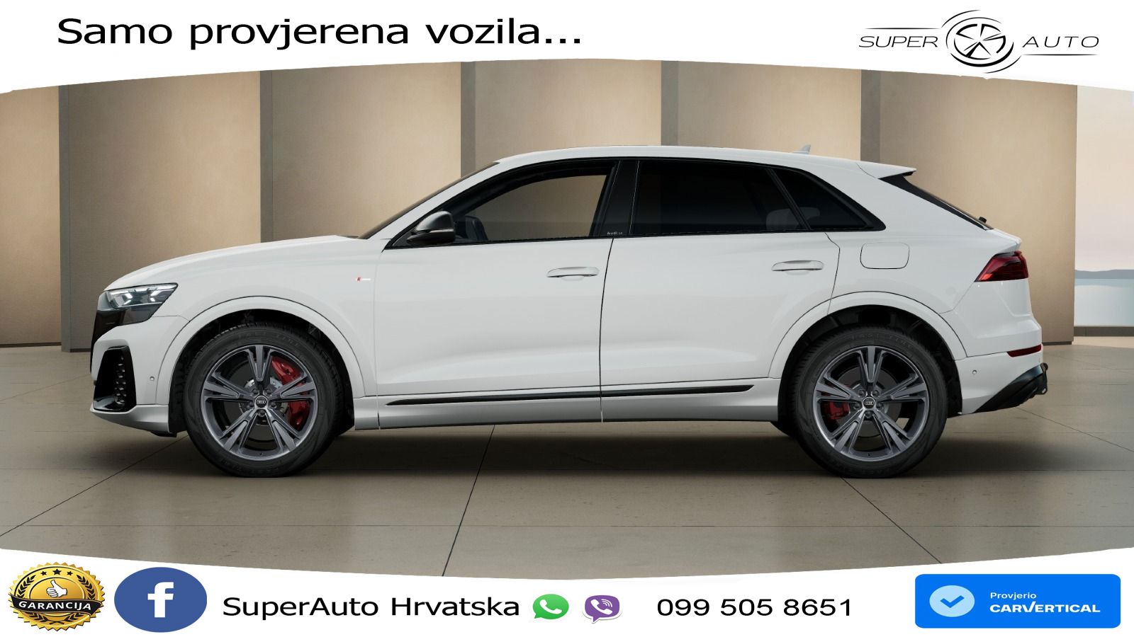Audi Q8 60 TFSIe V6 (490 KS) quattro Tiptronic