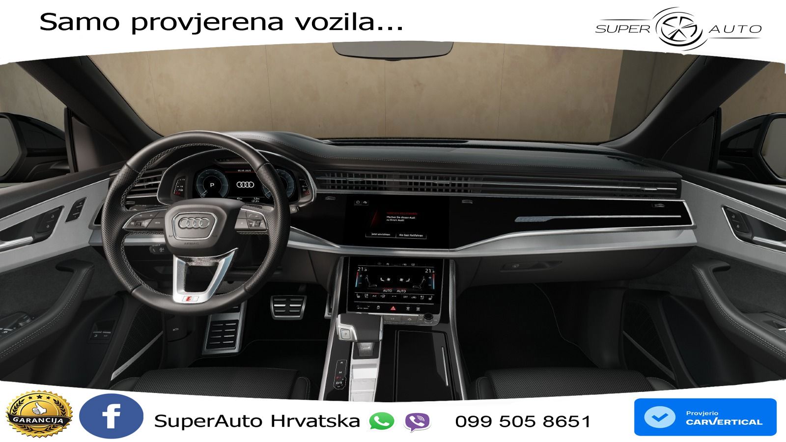 Audi Q8 60 TFSIe V6 (490 KS) quattro Tiptronic