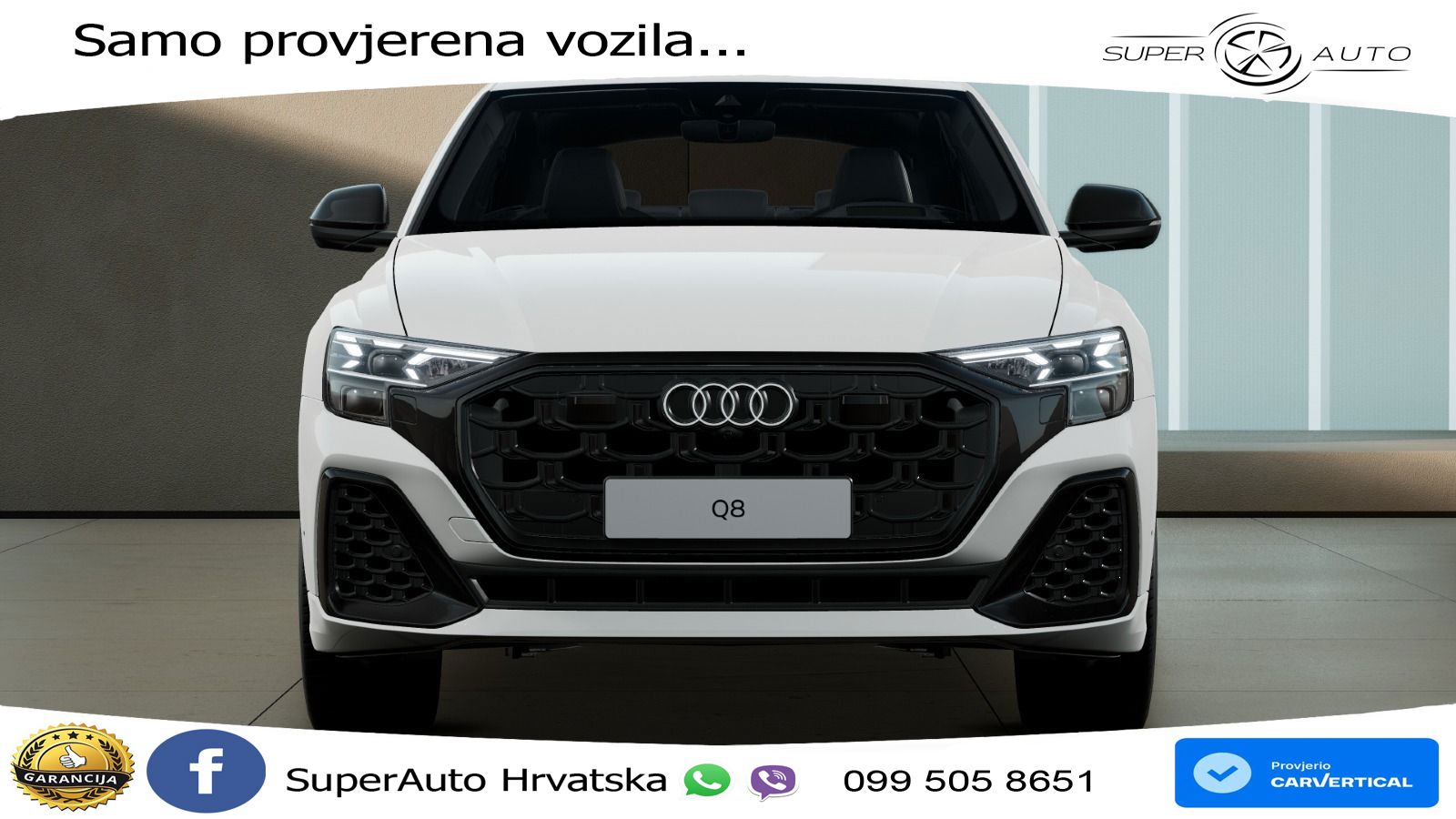 Audi Q8 60 TFSIe V6 (490 KS) quattro Tiptronic