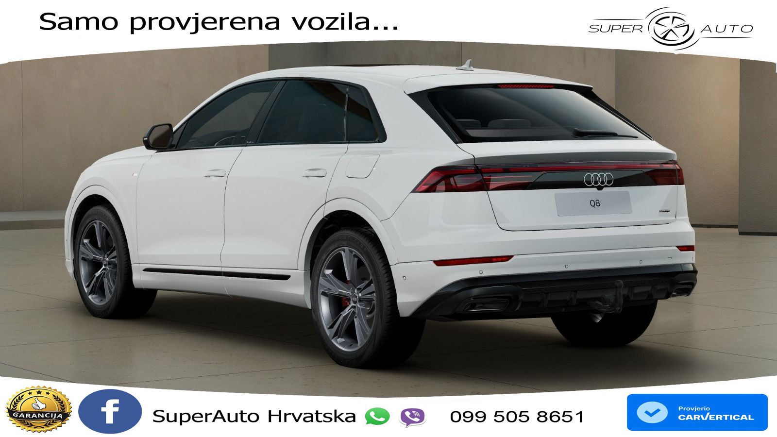 Audi Q8 60 TFSIe V6 (490 KS) quattro Tiptronic