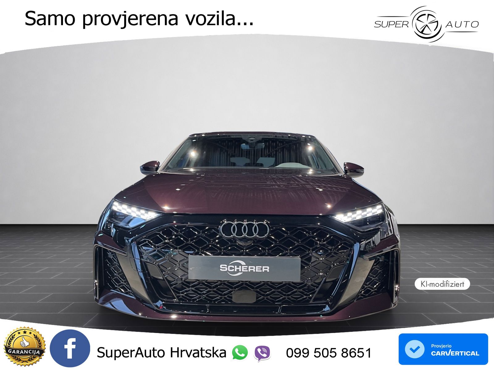 Audi RS3 Sportback 2.5 TFSI (400 KS) quattro S tronic LED+GR SJED+ACC