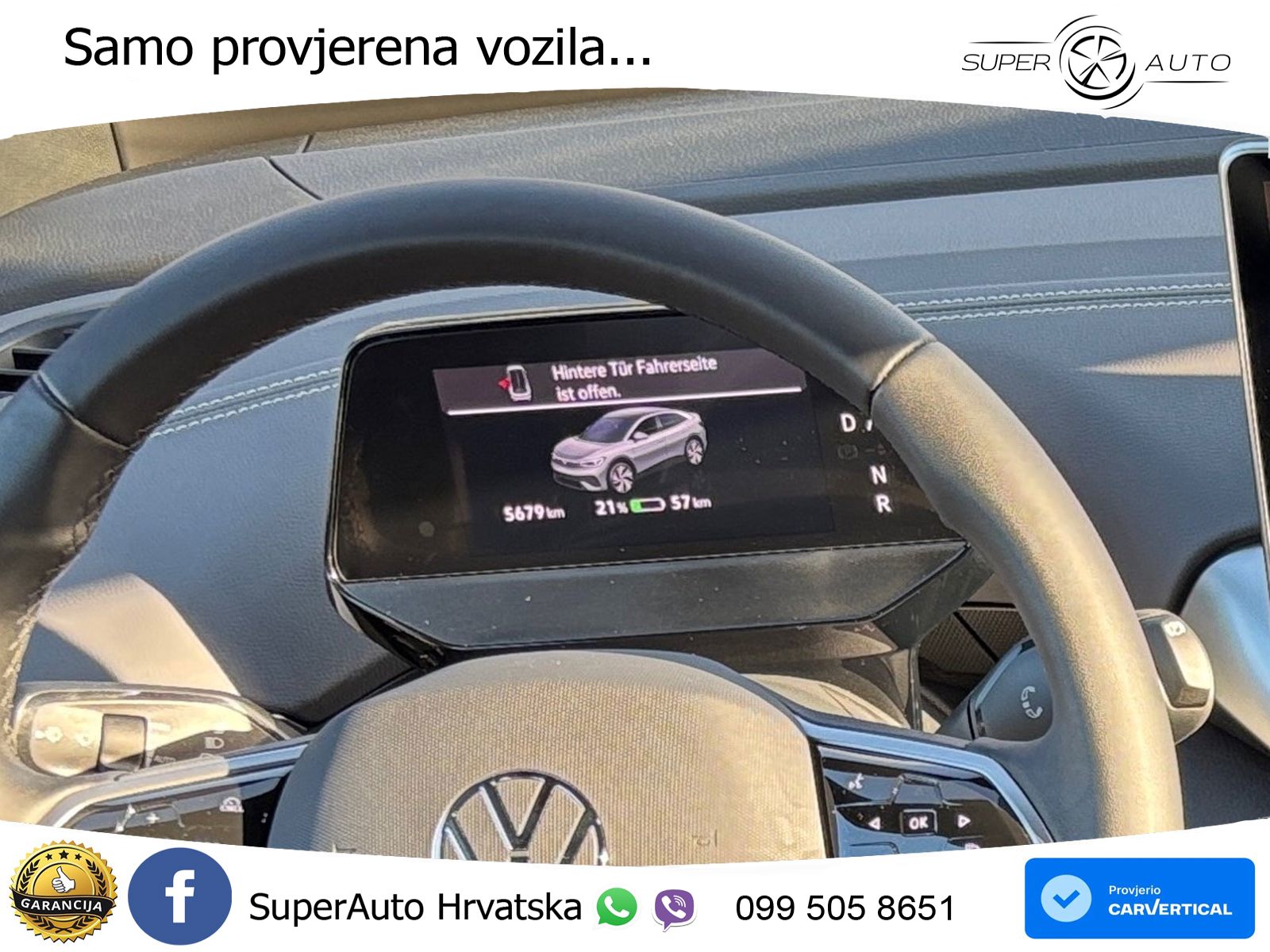 Volkswagen ID.5 Pure 55 kWh (170 KS) LED+GR SJED+ACC