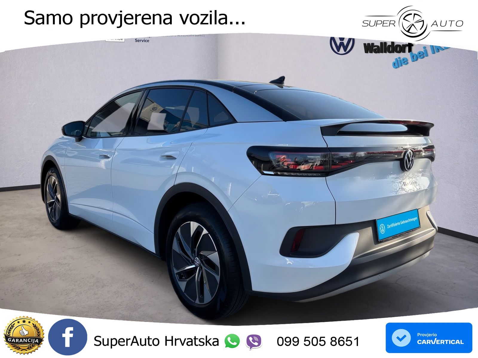 Volkswagen ID.5 Pure 55 kWh (170 KS) LED+GR SJED+ACC