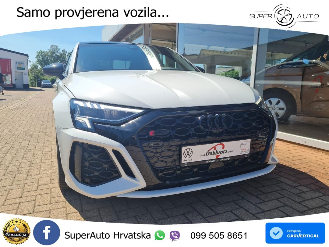 Audi RS3 Sedan 2.5 TFSI (400 KS) quattro S tronic LED+GR SJED+ACC