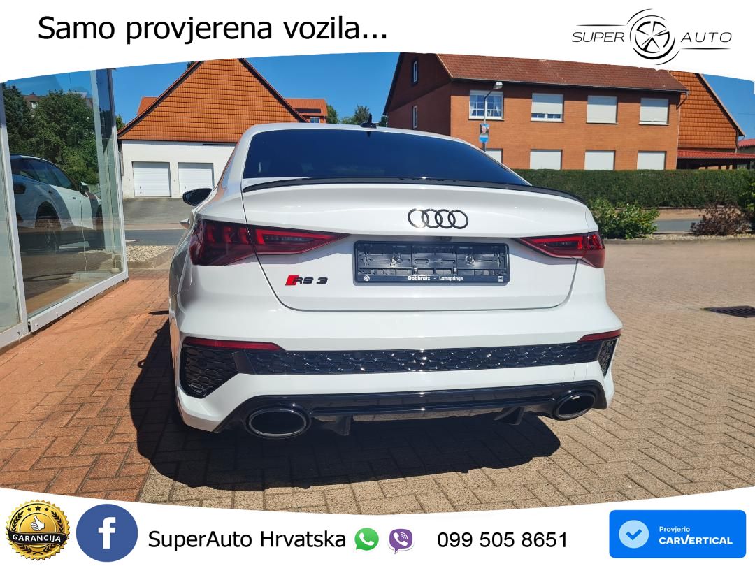 Audi RS3 Sedan 2.5 TFSI (400 KS) quattro S tronic LED+GR SJED+ACC