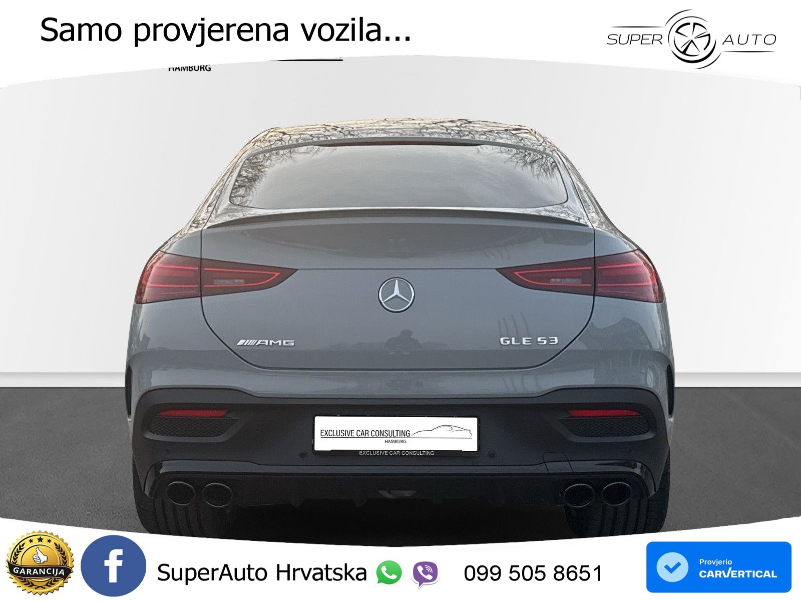 Mercedes AMG GLE Coupe 53 (435 KS) EQ Boost 4MATIC+ AMG SPEEDSHIFT TCT 9G LED+GR SJED+ACC