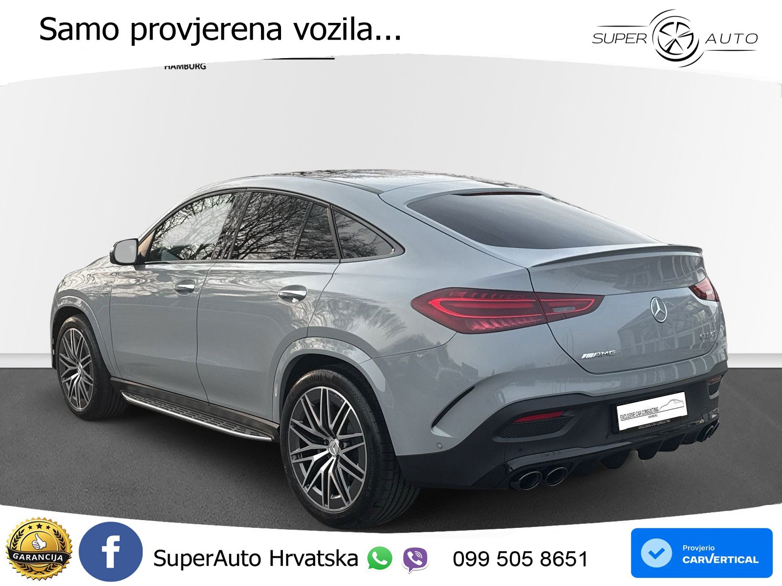 Mercedes AMG GLE Coupe 53 (435 KS) EQ Boost 4MATIC+ AMG SPEEDSHIFT TCT 9G LED+GR SJED+ACC
