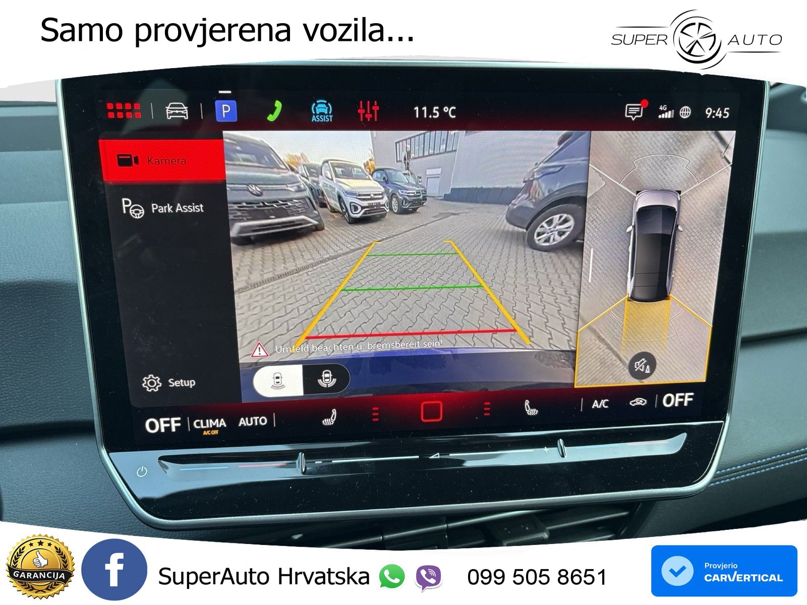 Volkswagen ID.3 GTX Performance 84 kWh (326 KS) LED+GR SJED+ACC