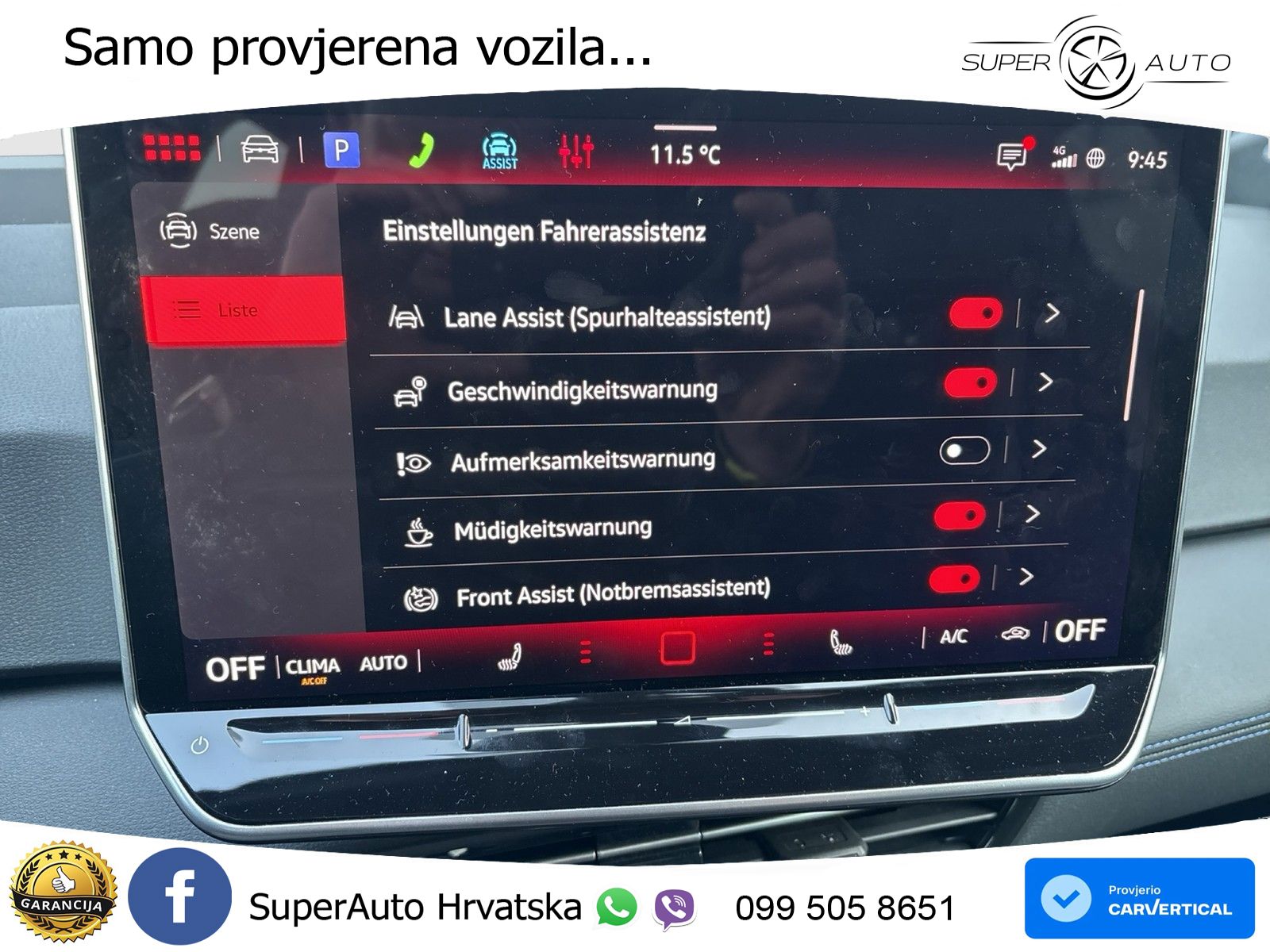 Volkswagen ID.3 GTX Performance 84 kWh (326 KS) LED+GR SJED+ACC