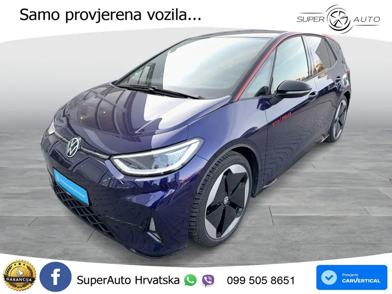 Volkswagen ID.3 GTX Performance 84 kWh (326 KS) LED+GR SJED+ACC