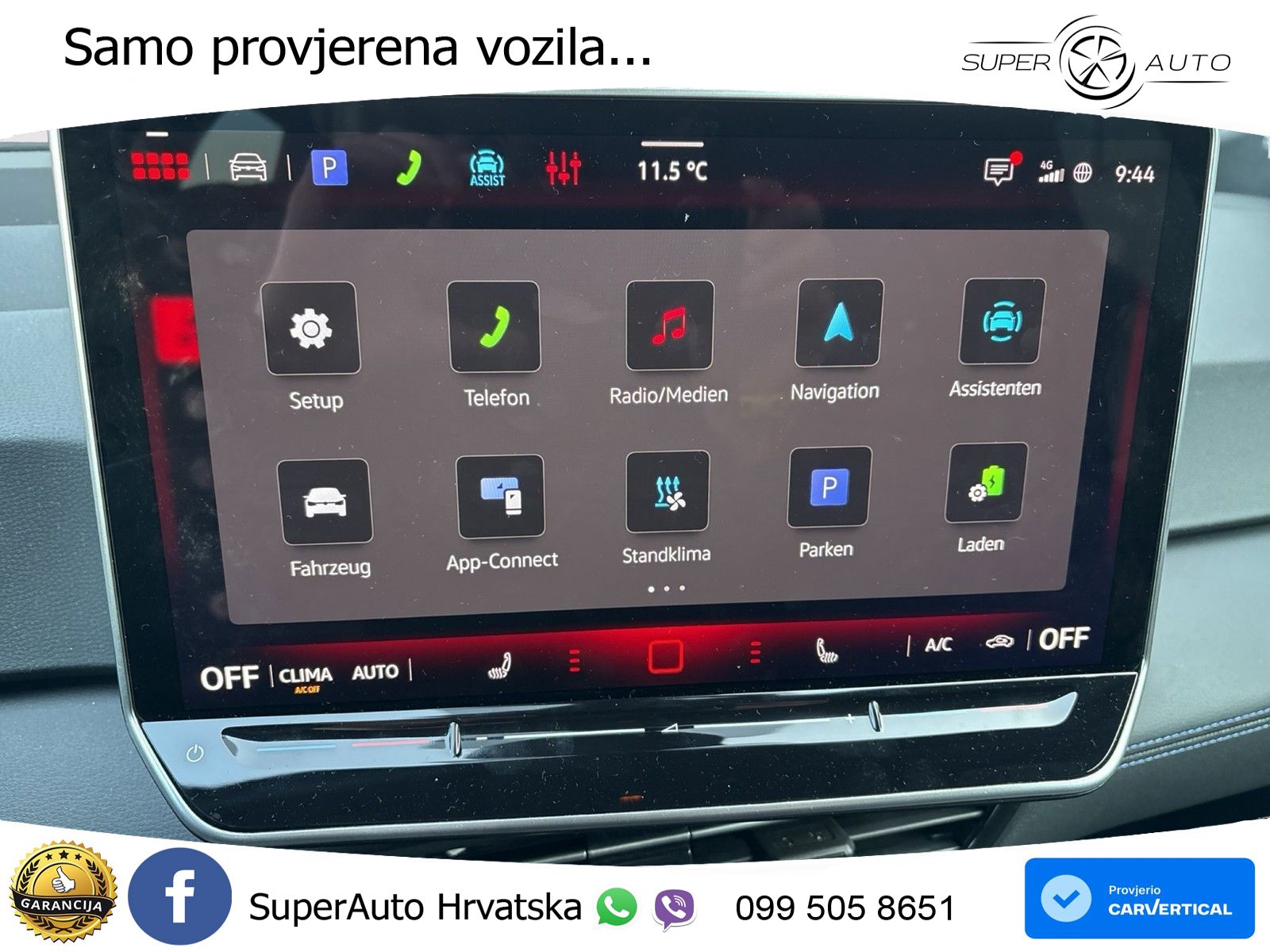 Volkswagen ID.3 GTX Performance 84 kWh (326 KS) LED+GR SJED+ACC