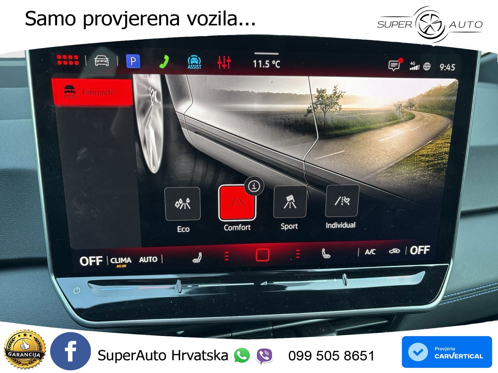 Volkswagen ID.3 GTX Performance 84 kWh (326 KS) LED+GR SJED+ACC