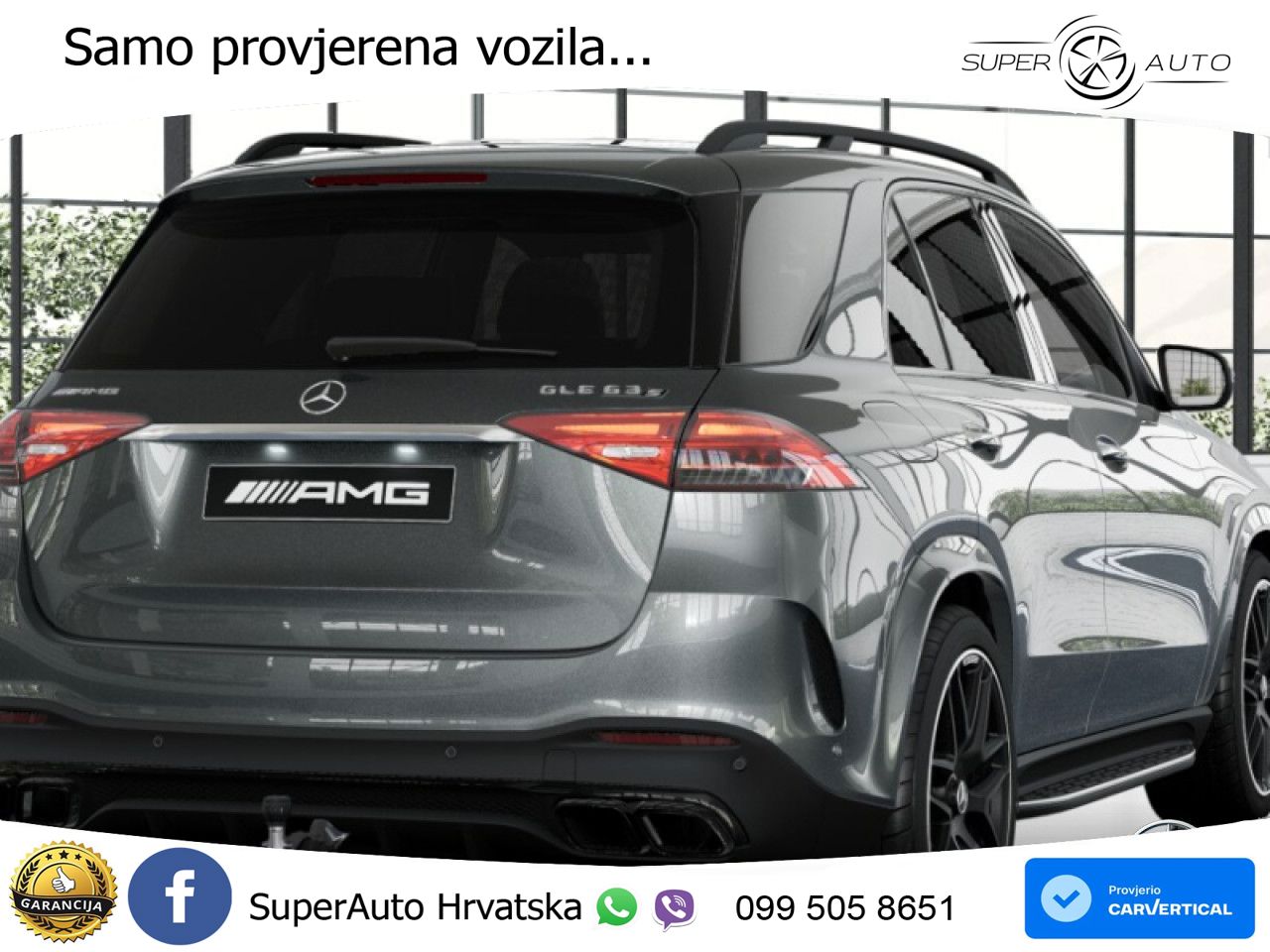 Mercedes AMG GLE 63 S V8 (612 KS) EQ Boost 4MATIC+ AMG SPEEDSHIFT TCT 9G LED+GR SJED+ACC