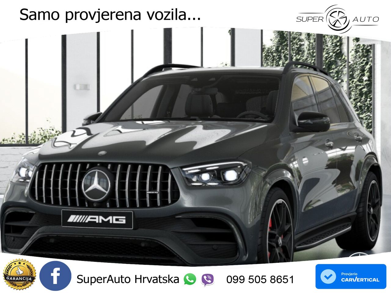 Mercedes AMG GLE 63 S V8 (612 KS) EQ Boost 4MATIC+ AMG SPEEDSHIFT TCT 9G LED+GR SJED+ACC