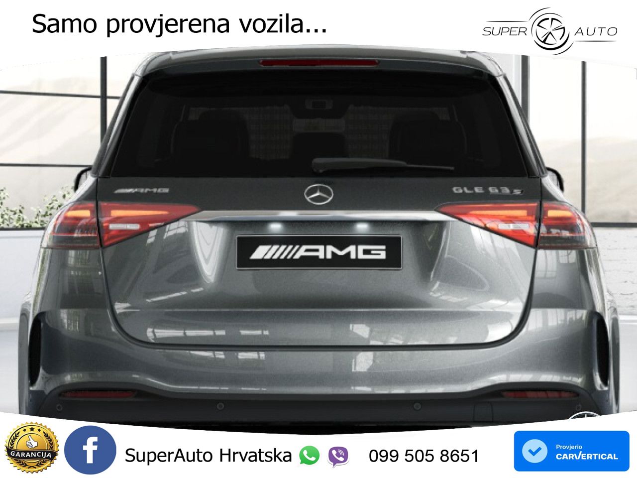 Mercedes AMG GLE 63 S V8 (612 KS) EQ Boost 4MATIC+ AMG SPEEDSHIFT TCT 9G LED+GR SJED+ACC