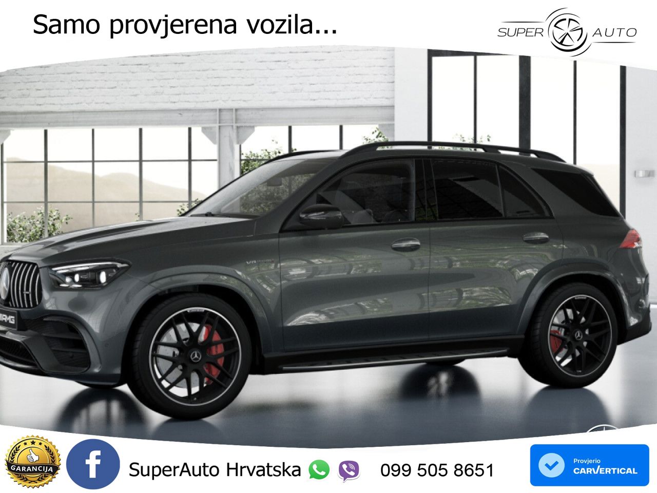 Mercedes AMG GLE 63 S V8 (612 KS) EQ Boost 4MATIC+ AMG SPEEDSHIFT TCT 9G LED+GR SJED+ACC