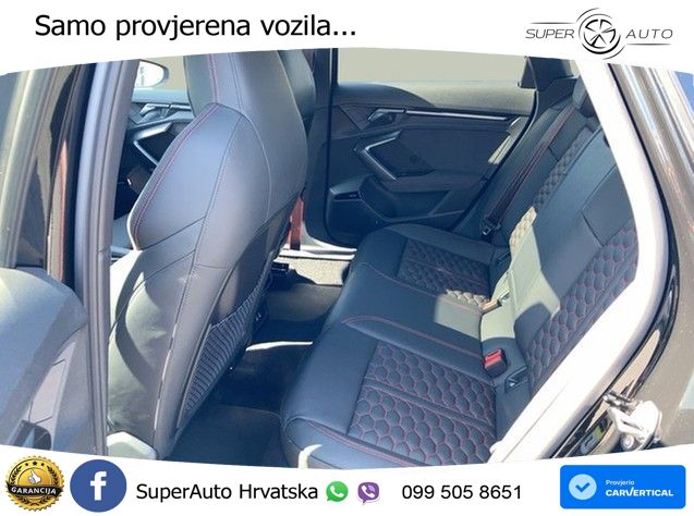 Audi RS3 Sedan 2.5 TFSI (400 KS) quattro S tronic LED+GR SJED+ACC