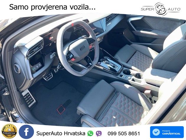 Audi RS3 Sedan 2.5 TFSI (400 KS) quattro S tronic LED+GR SJED+ACC