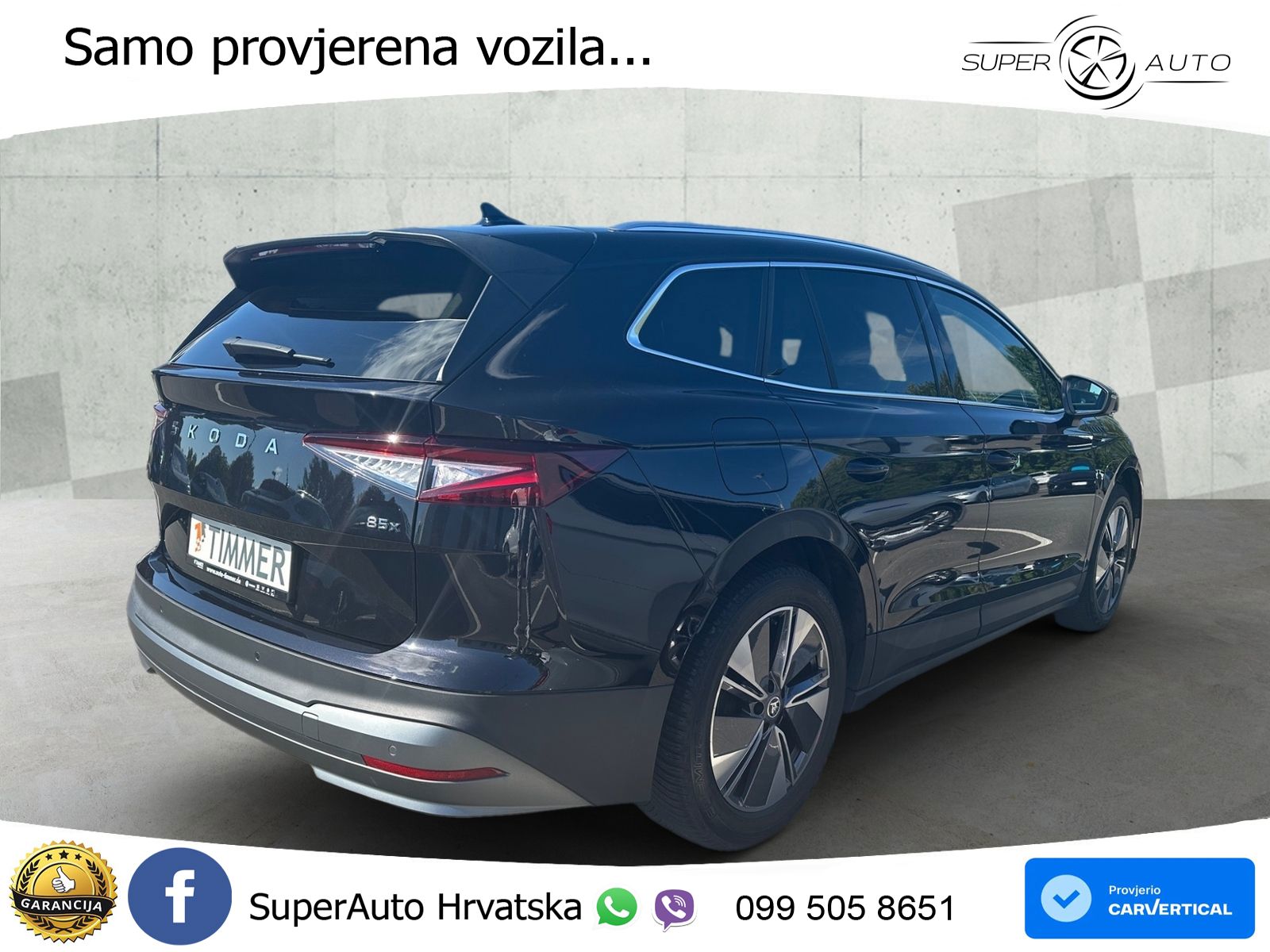 Škoda Enyaq iV 85x 82 kWh (286 KS) AWD