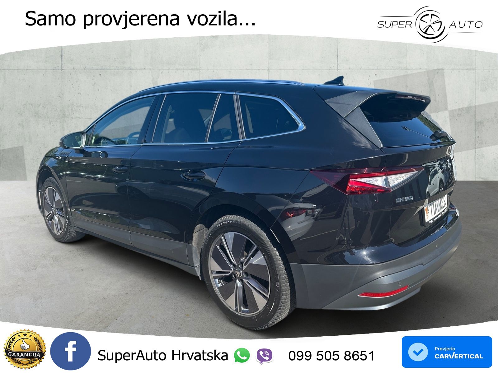 Škoda Enyaq iV 85x 82 kWh (286 KS) AWD