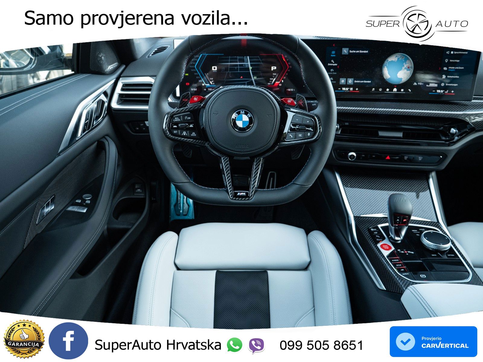 BMW M4 Competition 3.0 (530 KS) xDrive Steptronic LED+GR SJED+ACC