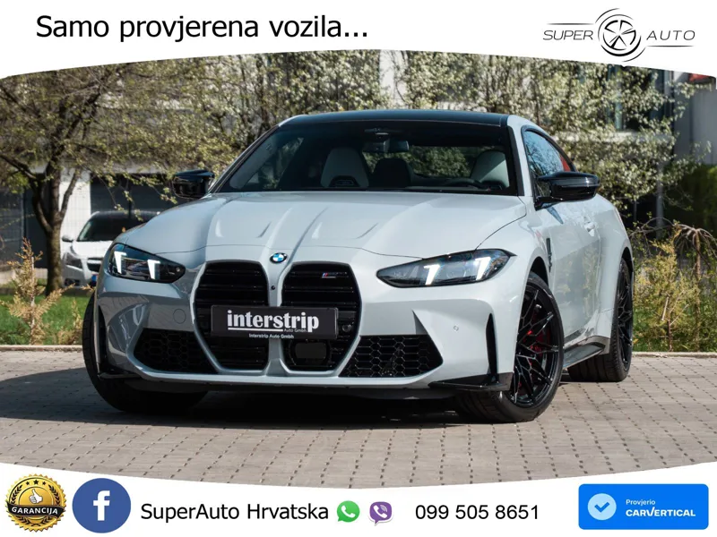 BMW M4 Competition 3.0 (530 KS) xDrive Steptronic LED+GR SJED+ACC