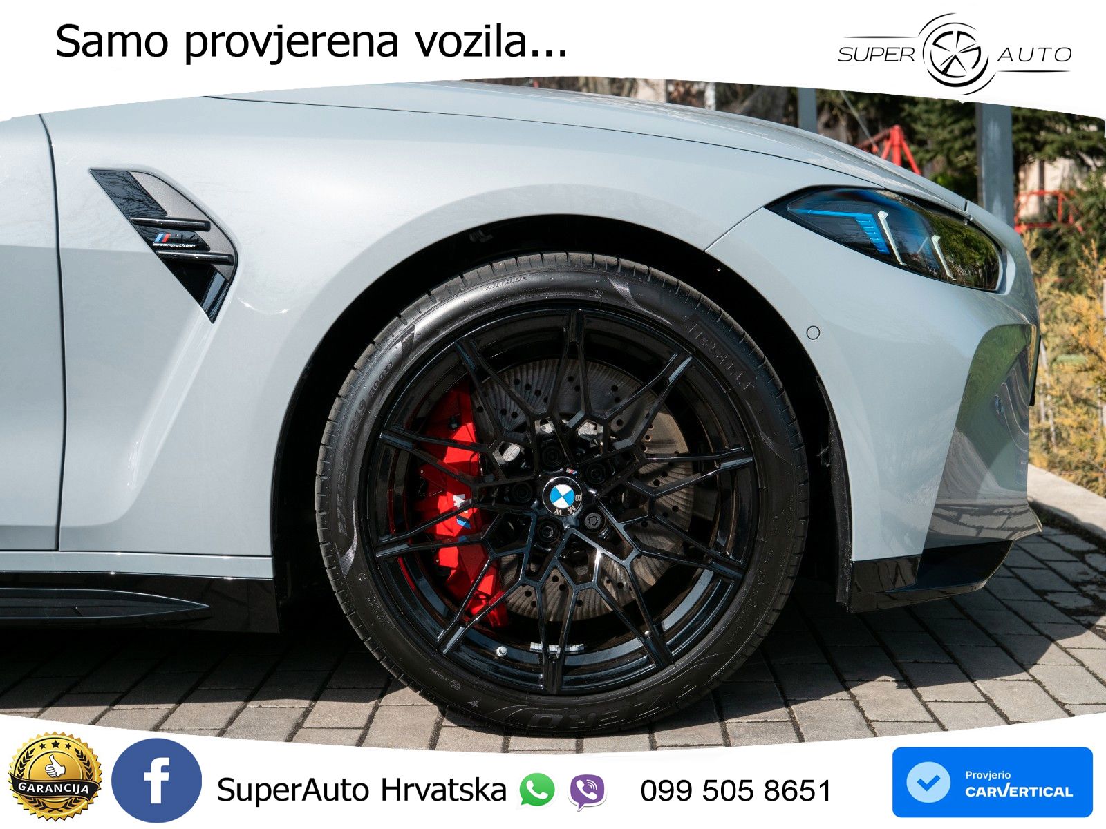 BMW M4 Competition 3.0 (530 KS) xDrive Steptronic LED+GR SJED+ACC