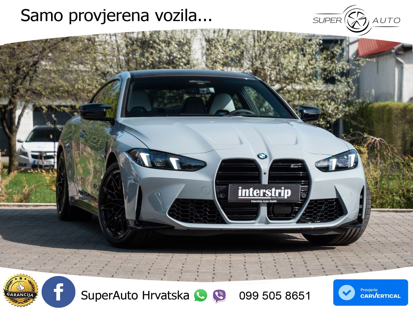 BMW M4 Competition 3.0 (530 KS) xDrive Steptronic LED+GR SJED+ACC
