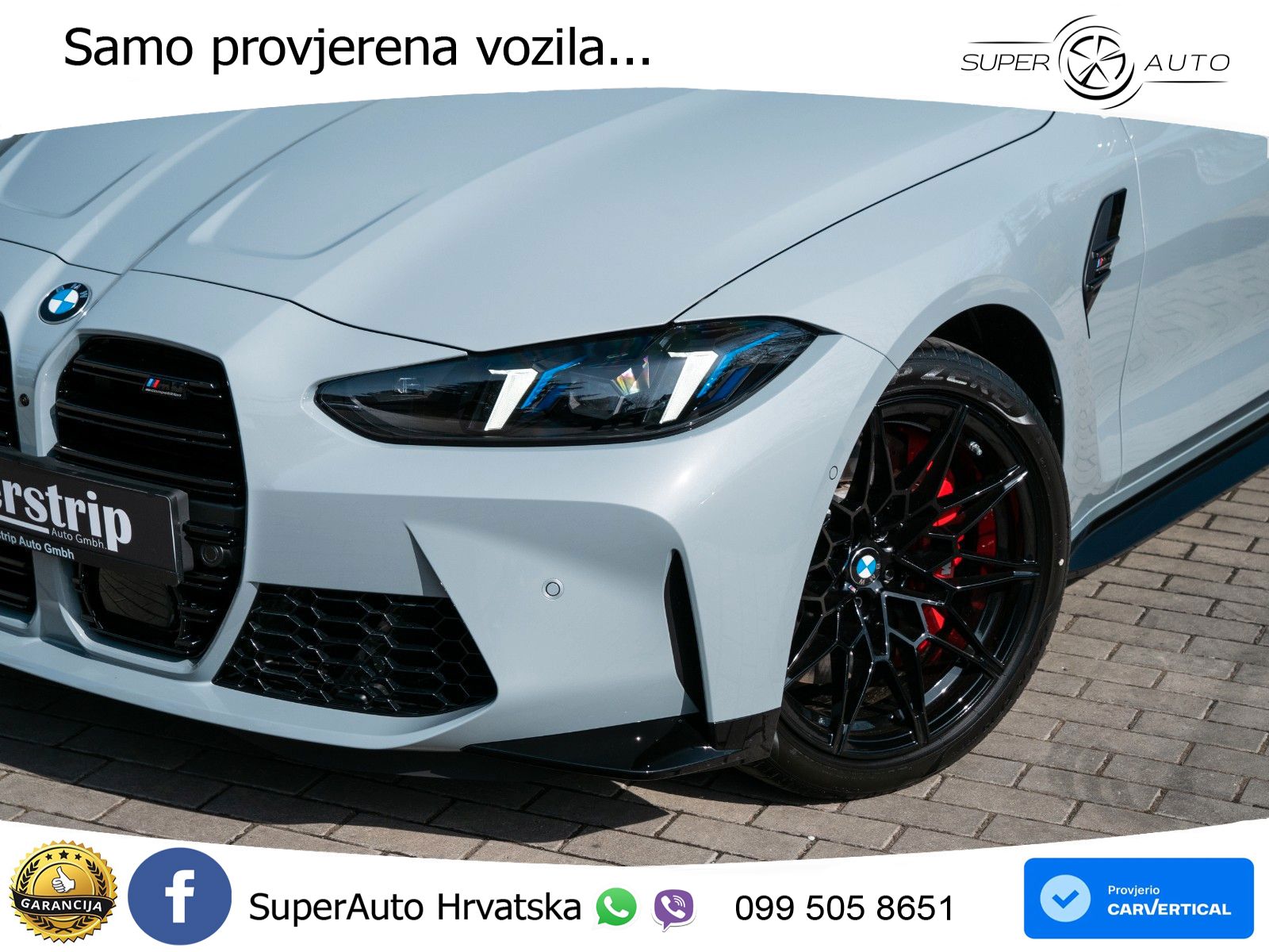 BMW M4 Competition 3.0 (530 KS) xDrive Steptronic LED+GR SJED+ACC