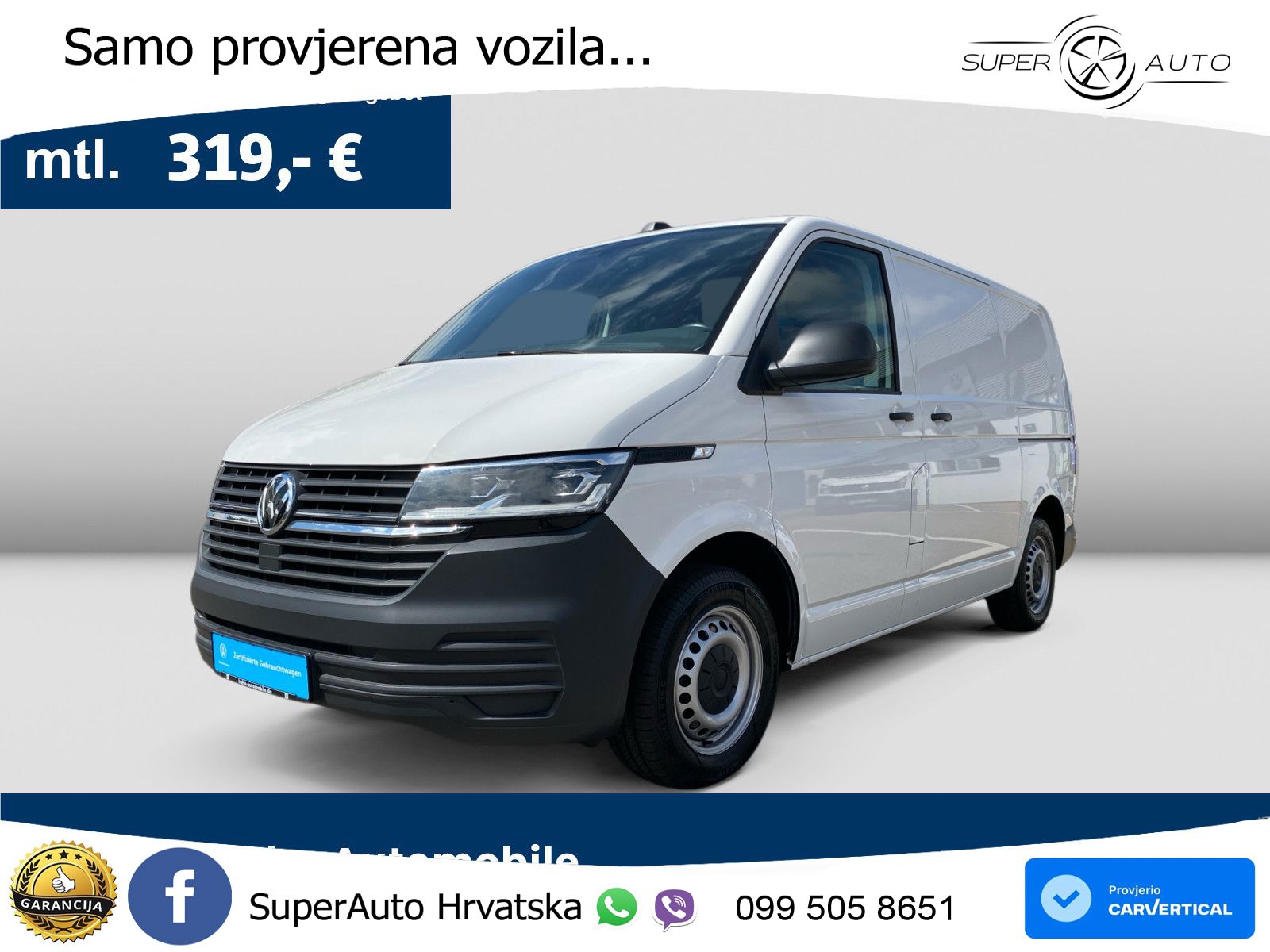 VW Transporter 150 KS LED+ACC