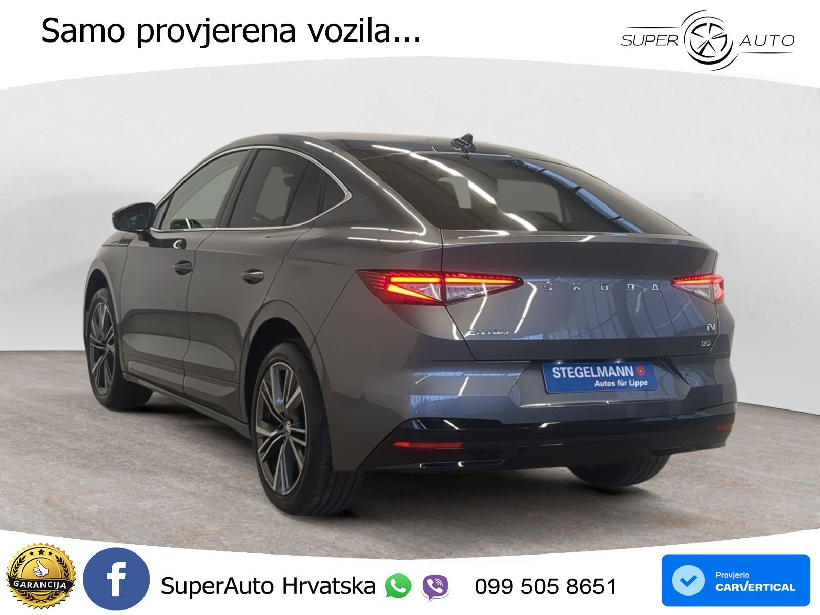 Škoda Enyaq Coupe iV 80 82 kWh (204 KS) Selection LED+GR SJED+ACC
