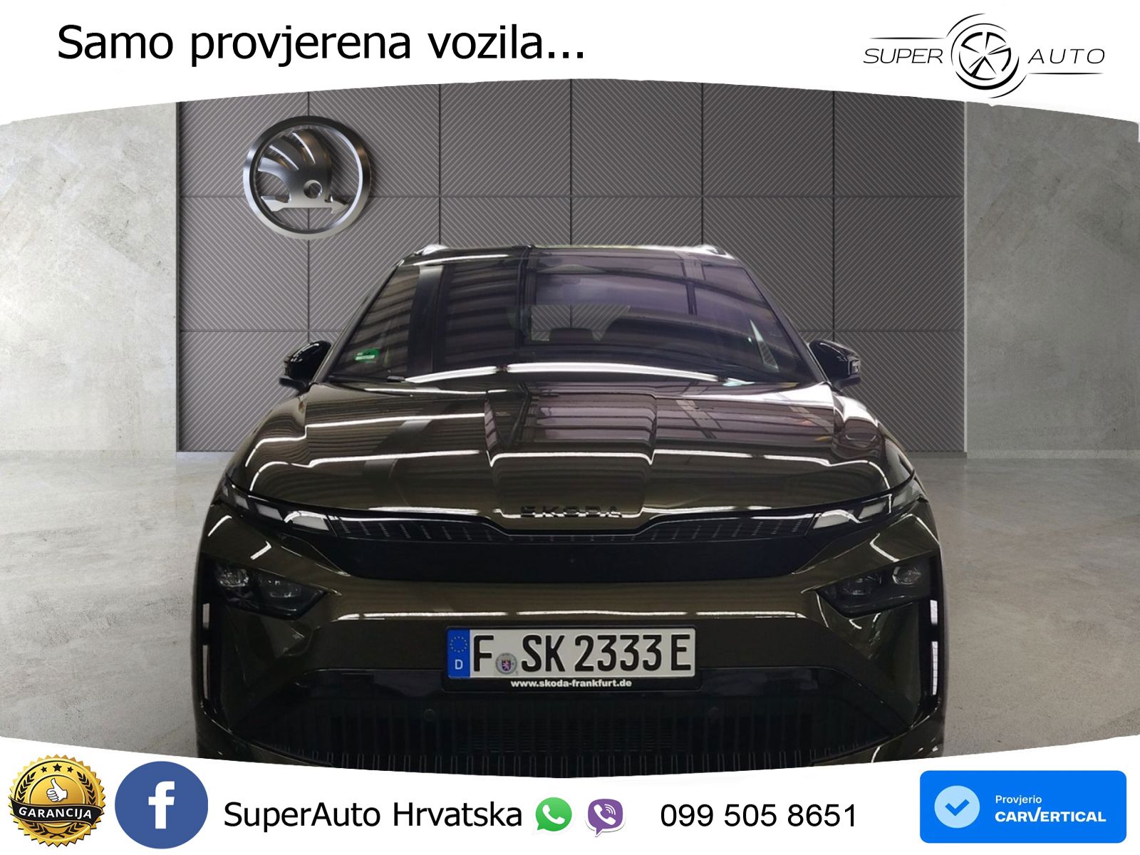 Škoda Enyaq 85 82 kWh (286 KS) SportLine LED+GR SJED+ACC